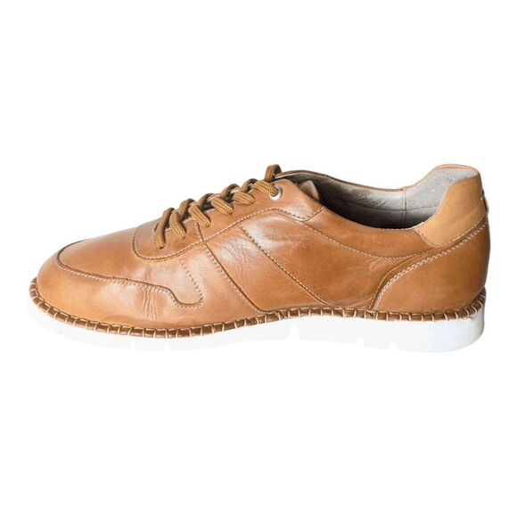 PIKOLINOS Brown Leather Sneaker Size 45 - Picture 7 of 9